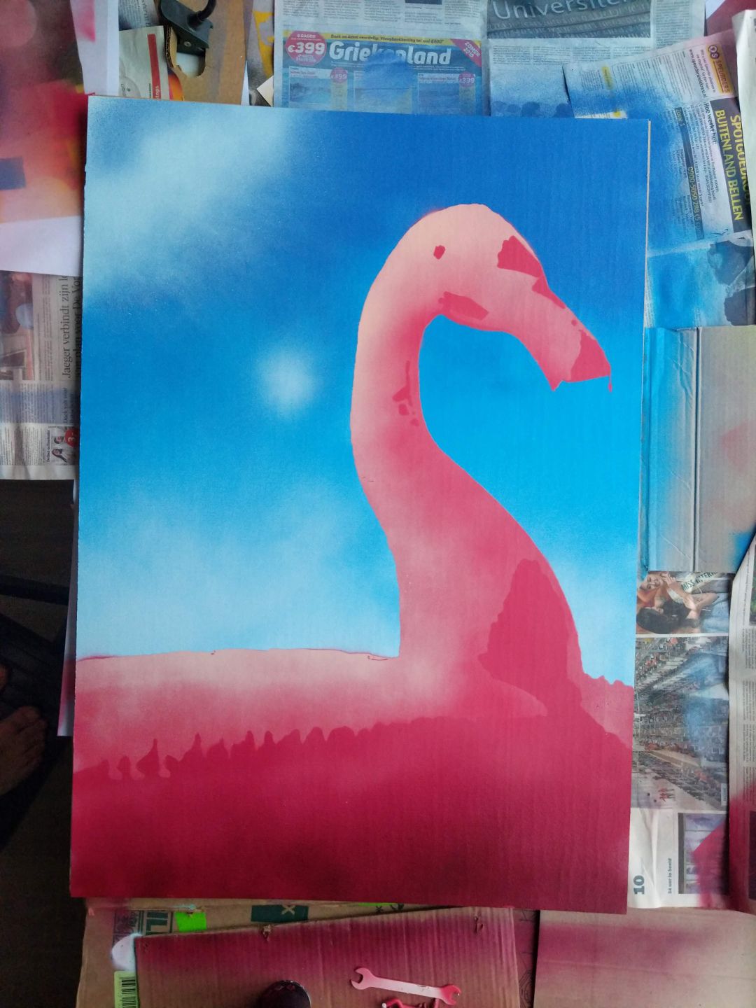 The Inflatable Series #1: Flamingo